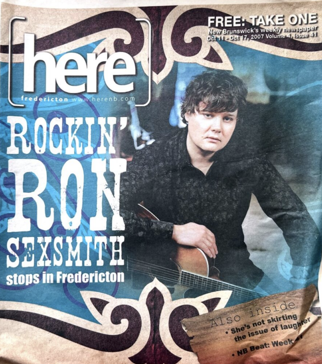 Ron Sexsmith in Here Fredericton 2007