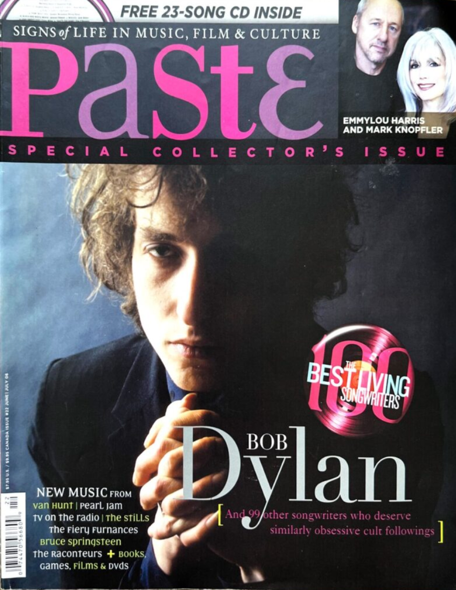 Ron Sexsmith in PasteMag 22 July 2006