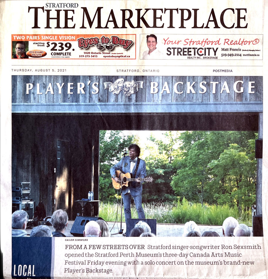 Ron Sexsmith Vivian Line in Exclaim!